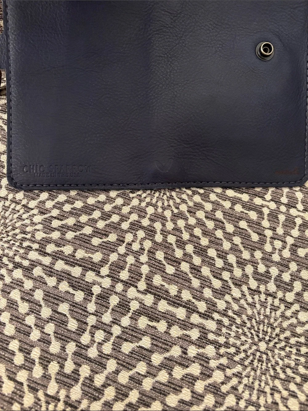 Chic Sparrow Hobonichi Weeks Leather Cover  Blue Travelers Notebook Folio